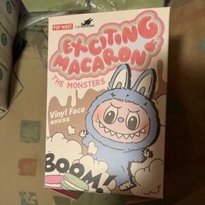 Labubu Doll is 17cm tall and is sealed in an aluminum bag inside sealed box.